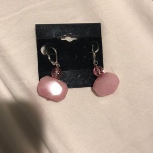 Fun pink earrings